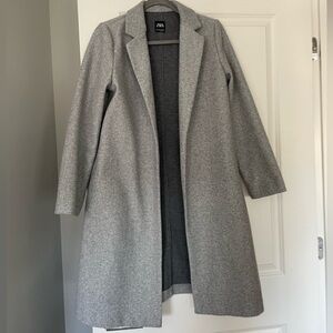 ZARA | Long Gray Coat